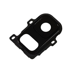 Lente de câmera com Frame Samsung Galaxy A6 A600 2018 Preto Lente de câmera com Frame Samsung Galaxy A6 A600 2018 Preto